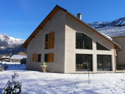 #Lemasdoisans au pied de l'Alpe d'Huez via Bourg d'Oisans le perce neige