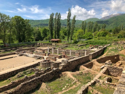 Photo of Excavations at Heraclea Lyncestis, Bitola, Macedonia.