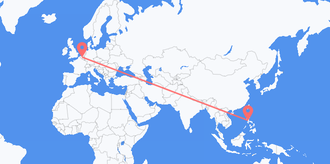 Flights from the Philippines to Belgium