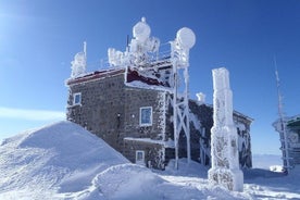 Un día de raquetas de nieve en las montañas de Vitosha