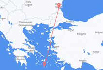 Flyrejser fra Santorini til Burgas