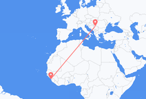 Conakry à Belgrade