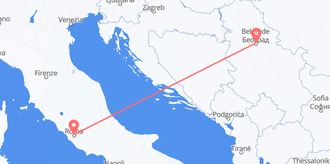 Flights from Serbia to Italy