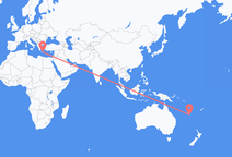 เที่ยวบินจาก Nouméa ไปยัง ฮีราคลีออน