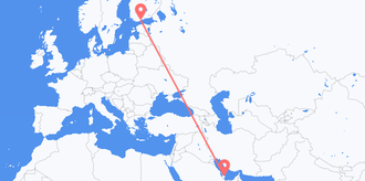 Voli dal Qatar alla Finlandia