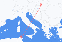 Flights from Tunis to Budapest