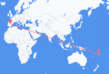 Flights from Nadi to Madrid