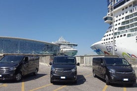 Traslado desde el puerto de cruceros de Civitavecchia a Roma o FCO