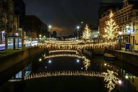 Visite à pied de La Haye avec la Foire royale de Noël