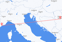 Flights from Nice to Belgrade