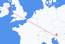 Flights from Ljubljana to Dublin