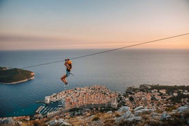 Dubrovnik: Útsýnis Zipline Ferð