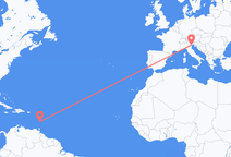 Saint Lucia to Venice