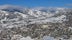 photo of an aerial view of Gstaad in winter. Village and holiday resort in the Swiss Alps.