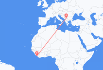 Flights from Monrovia to Pristina