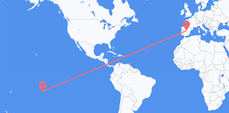 French Polynesia to Spain