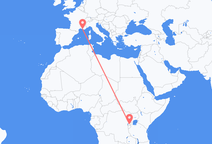 Kigali à Marseille