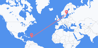 British Virgin Islands to Sweden