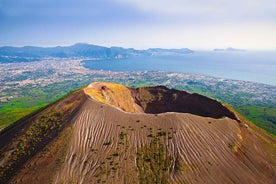 Frá Salerno: Vesúvíus & Pompeii með hljóðleiðsögn