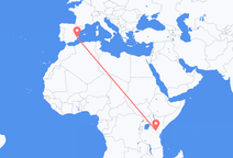 Mount Kilimanjaro to Alicante