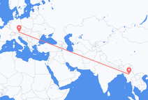 Flyrejser fra Mandalay til Salzburg