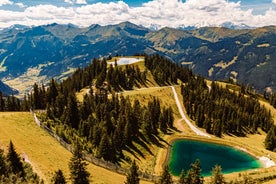 photo of Ski resort Zell am See in Austria.