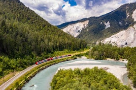 Zurich: Glacier Express í Svissnesku Ölpunum & Einkatúr um Luzern