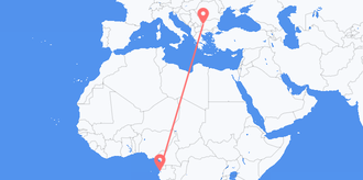 Gabon to Bulgaria