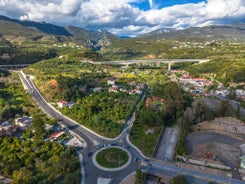 Photo of aerial view of Patras that is Greece's third-largest city and the regional capital of Western Greece.