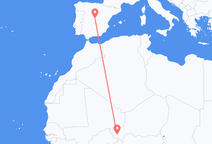 Niamey to Madrid