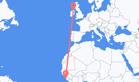 Flights from Sierra Leone to Northern Ireland