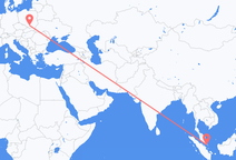 Flyg från Singapore till Krakow