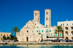 Photo of aerial panorama of Brindisi in the afternoon, Puglia, Barletta, Italy.