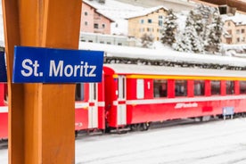 Mílanó: Sérstök dagsferð til St. Moritz með Bernina Express