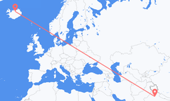 Flights from New Delhi to Akureyri