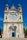 Church of Madonna della Costa in San Remo in a beautiful summer day, Italy.