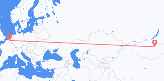 Loty z Mongolii do Belgii