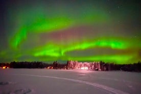 Tour de la aurora boreal en la fogata