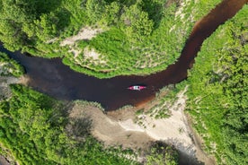 Gita in canoa in Lapponia