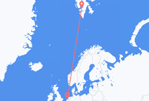 Vols d’Amsterdam vers Svalbard