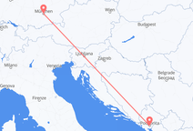 Flights from Munich to Podgorica