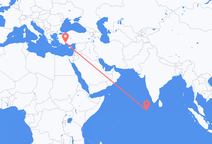 Flights from Malé to Antalya