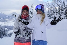 Visite privée de 2 jours de ski dans les Alpes autrichiennes de Vienne à Flachau