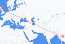 Flights from Vientiane to Edinburgh