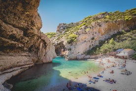 Visite privée des grottes bleues et vertes de luxe