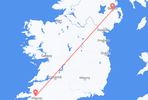 Flyreiser fra Killorglin, Irland til Belfast, Nord-Irland