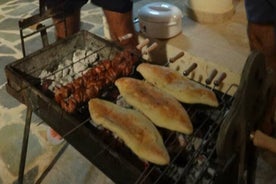 Cours de barbecue à Chypre dans une villa du village viticole de Paphos