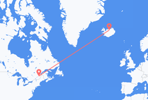 Flyg från Québec, Kanada till Akureyri, Island