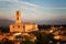 photo of Italy. Perugia - a view of the old town and the Basilica di San Domenico, Umbria .