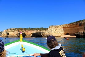 Caminata guiada 7 valles colgantes y paseo en barco a Benagil